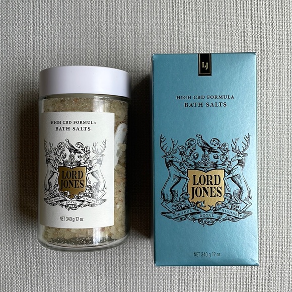 lord jones Bath & Body Lord Jones Bath Salts 2 Oz Glass Bottle